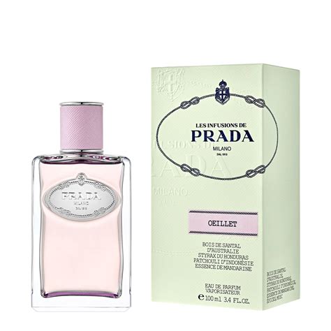 les infusions oeillet eau de parfum prada|Prada Infusion D’oeillet Edp 100ml.